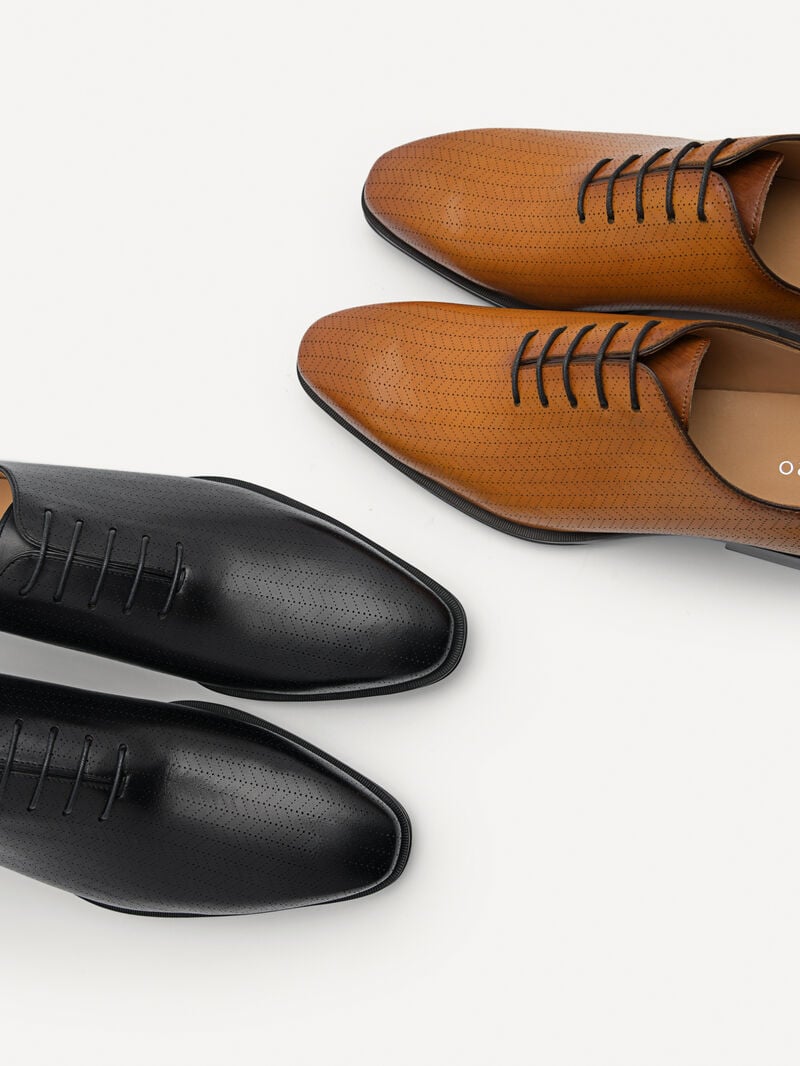 Pedro Leather Men Oxford Shoes Camel | Q9Q-1769