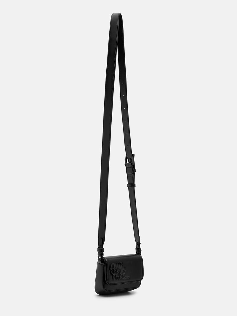 Pedro Leather Mini Pouch Men Pouches Black | Q9Q-956