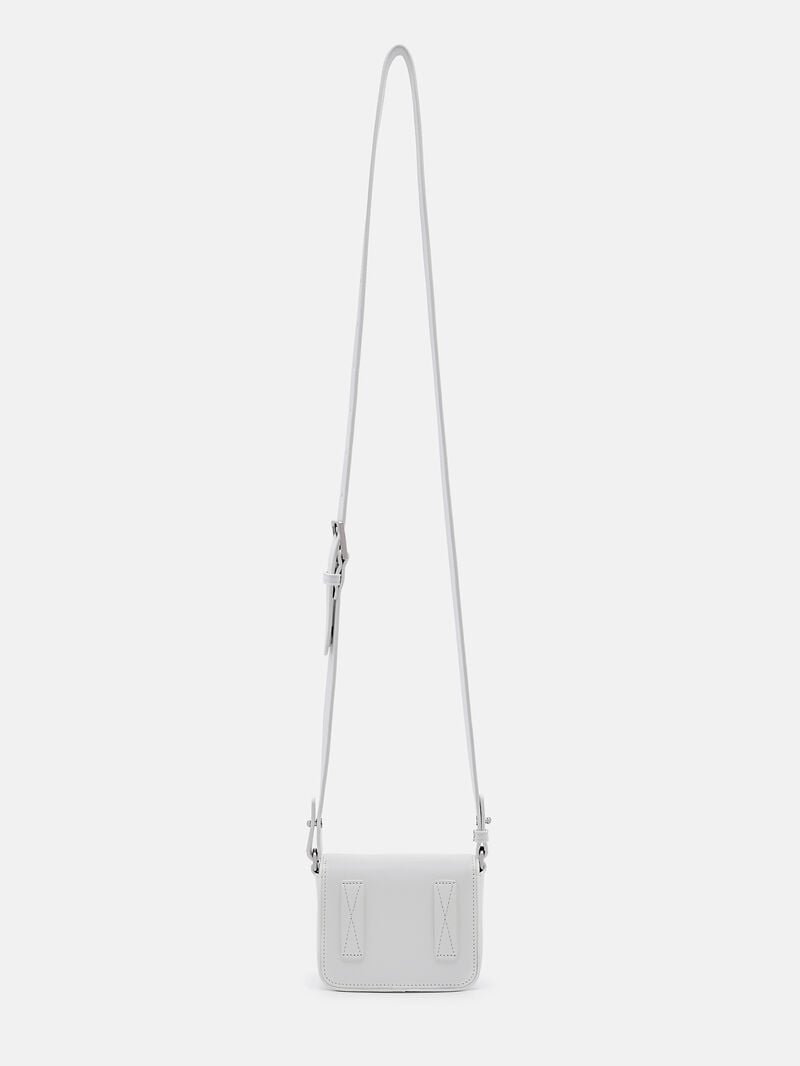 Pedro Leather Mini Pouch Men Pouches White | Q9Q-957
