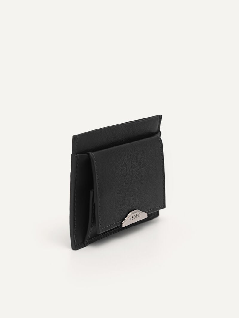 Pedro Leather Pouch Men Pouches Black | Q9Q-946