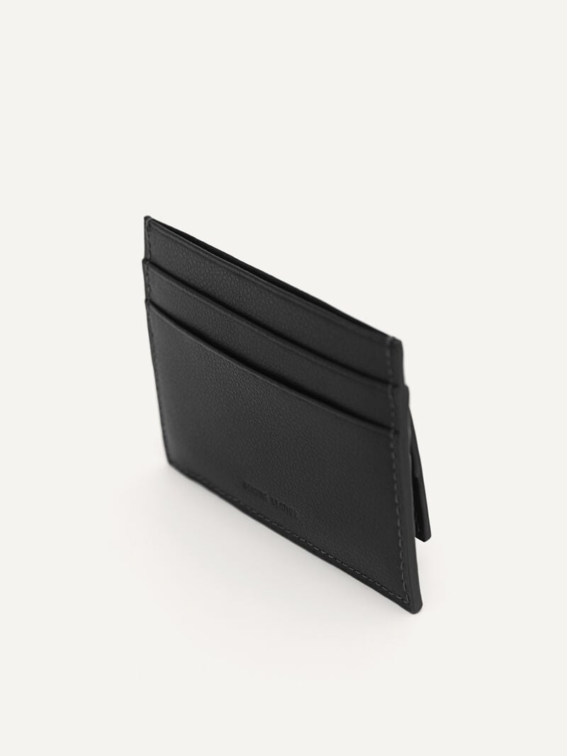 Pedro Leather Pouch Men Pouches Black | Q9Q-946
