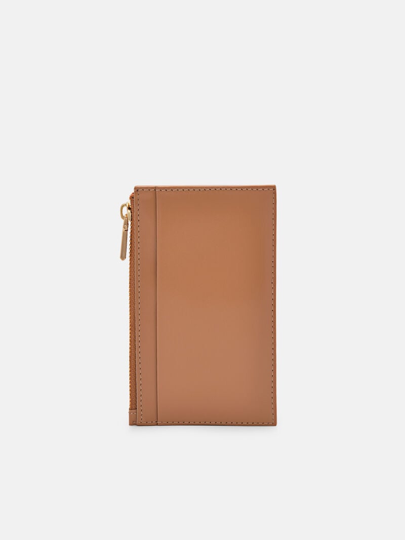 Pedro Leather Women Card Holders Camel | Q9Q-974