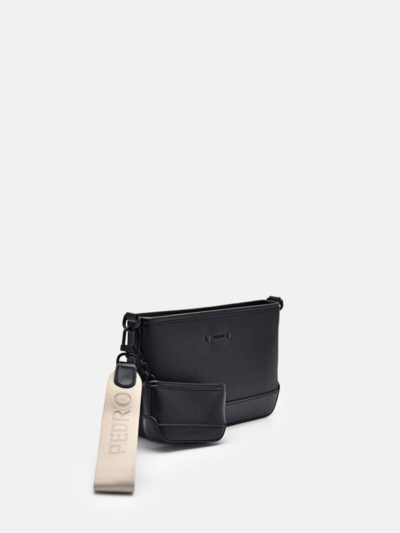 Pedro Luc Bags Men Sling Bags Black | Q9Q-1191