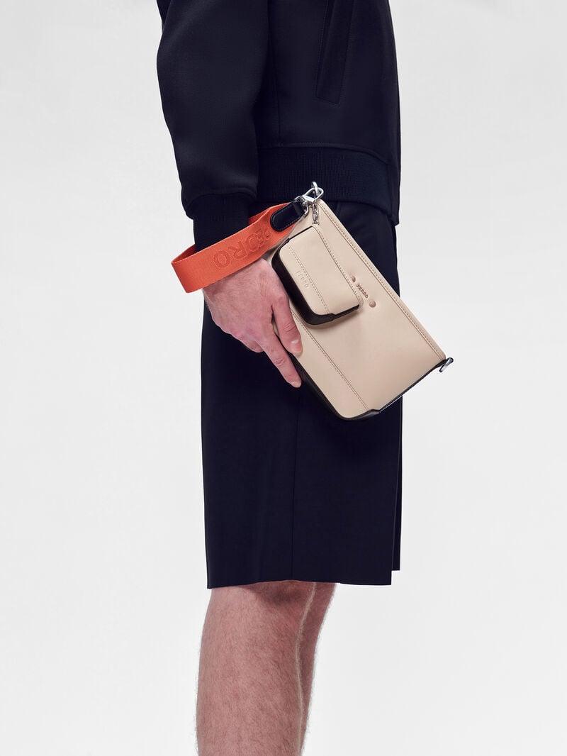 Pedro Luc Bags Men Sling Bags Sand | Q9Q-1192