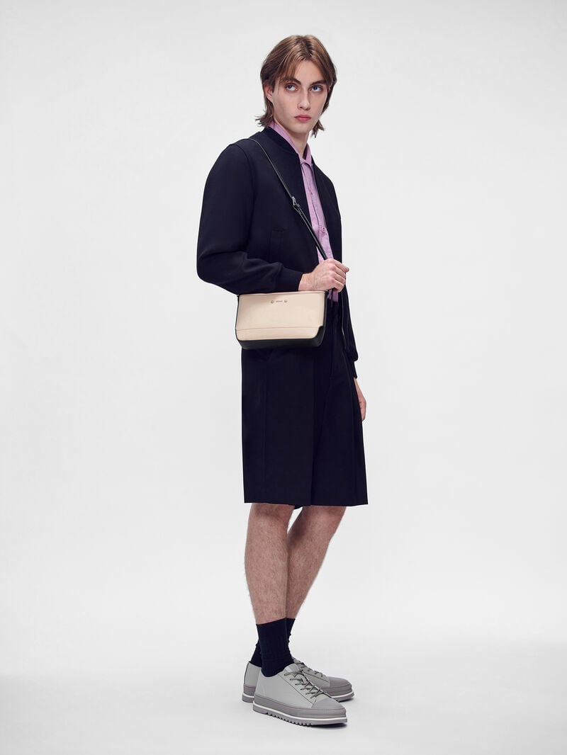 Pedro Luc Bags Men Sling Bags Sand | Q9Q-1192
