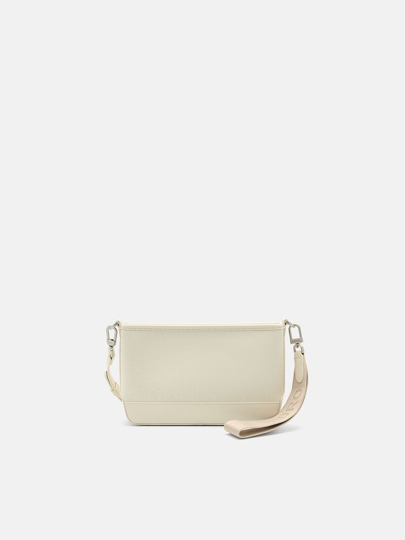 Pedro Luc Canvas Bags Men Sling Bags Chalk | Q9Q-1190