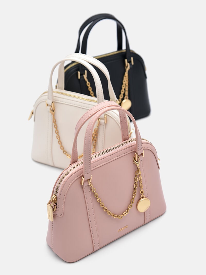 Pedro Lucia Mini Handbag Women Top Handle Bags Black | Q9Q-1182
