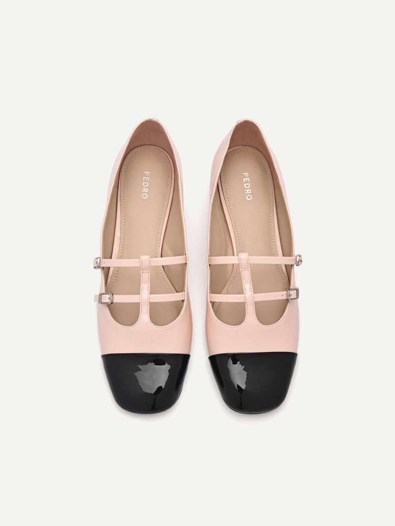 Pedro Maggie Mary Janes Women Flats Blush | Q9Q-2180