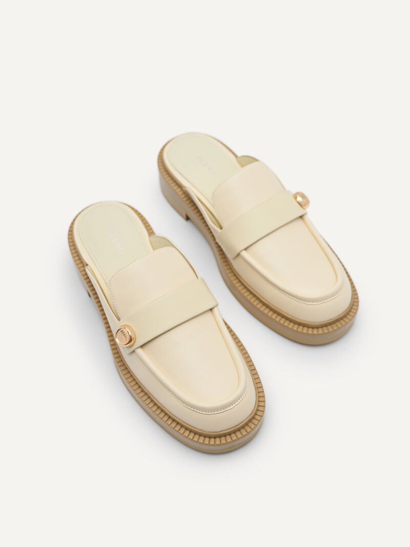 Pedro Mastaba Women Flats Beige | Q9Q-1690