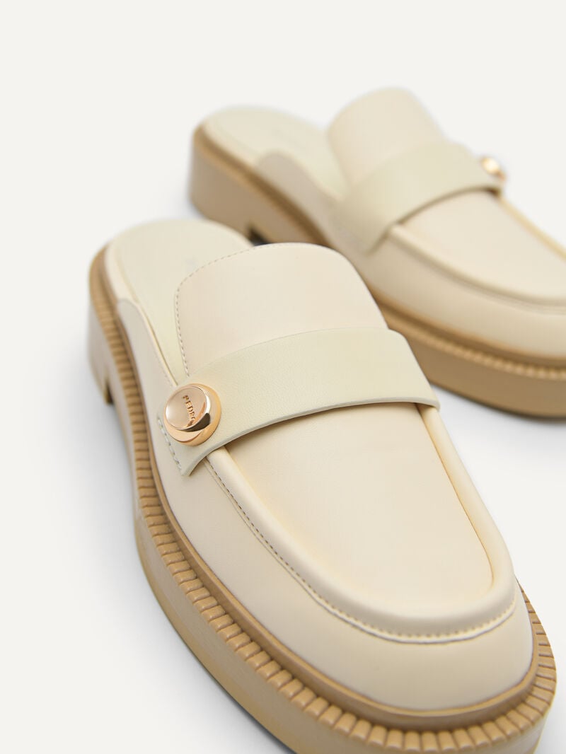 Pedro Mastaba Women Flats Beige | Q9Q-1690