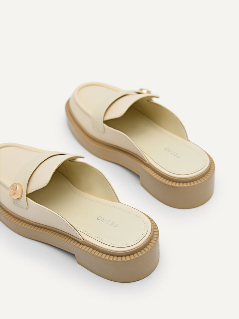 Pedro Mastaba Women Flats Beige | Q9Q-1690