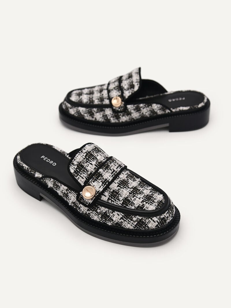 Pedro Mastaba Women Flats Black2 | Q9Q-1692