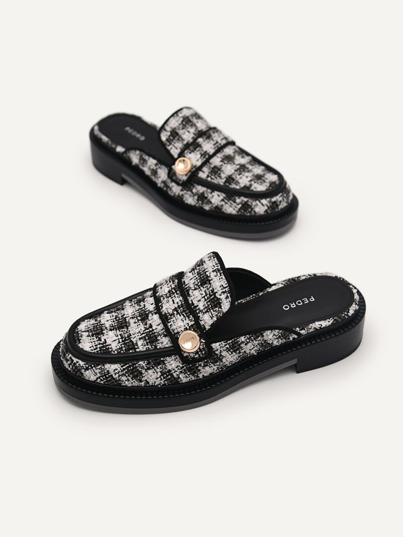 Pedro Mastaba Women Flats Black2 | Q9Q-1692