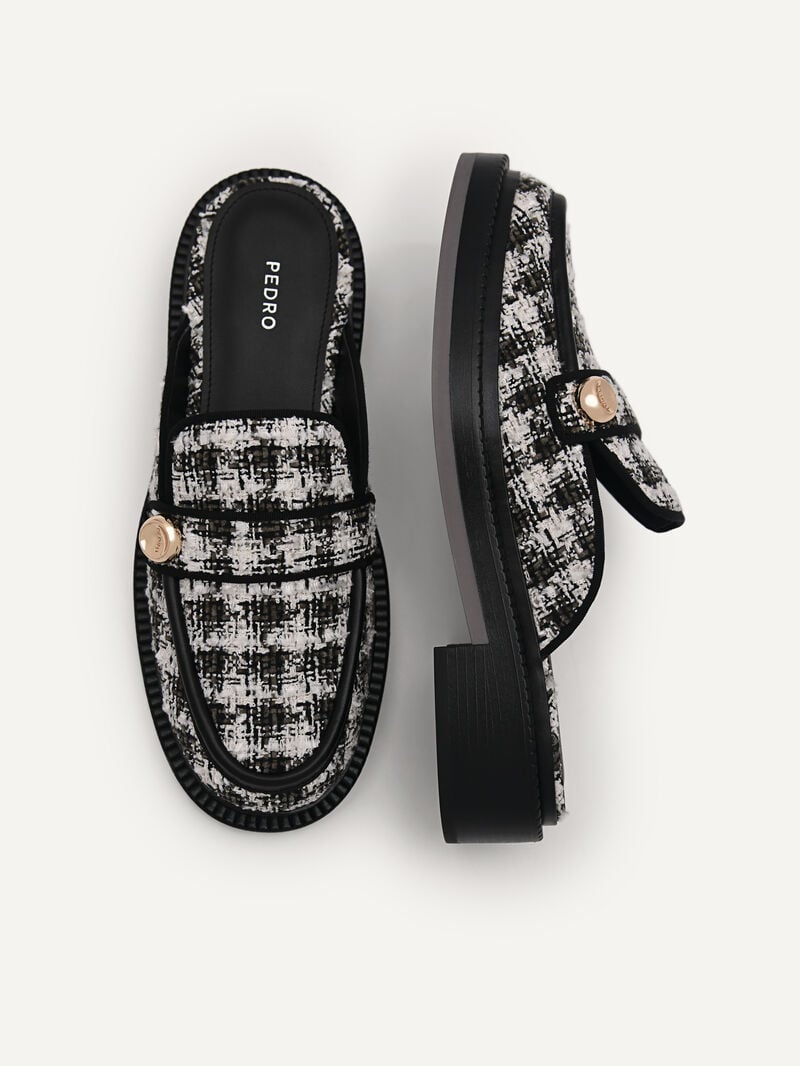 Pedro Mastaba Women Flats Black2 | Q9Q-1692