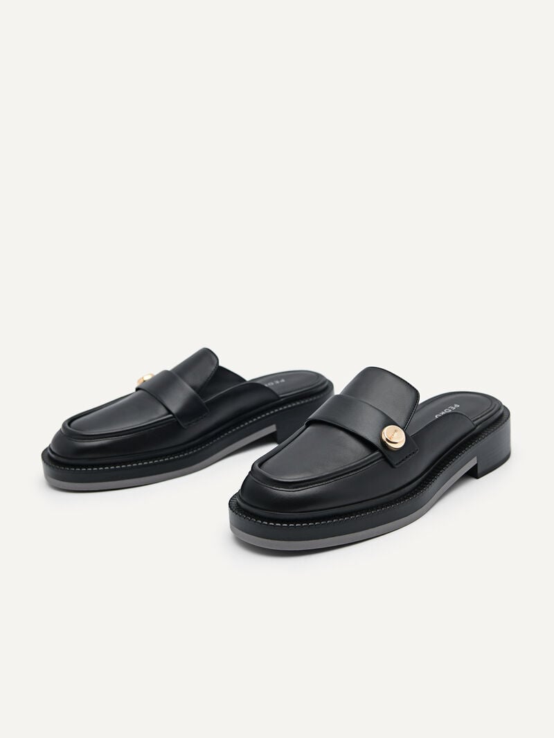 Pedro Mastaba Women Flats Black | Q9Q-1691