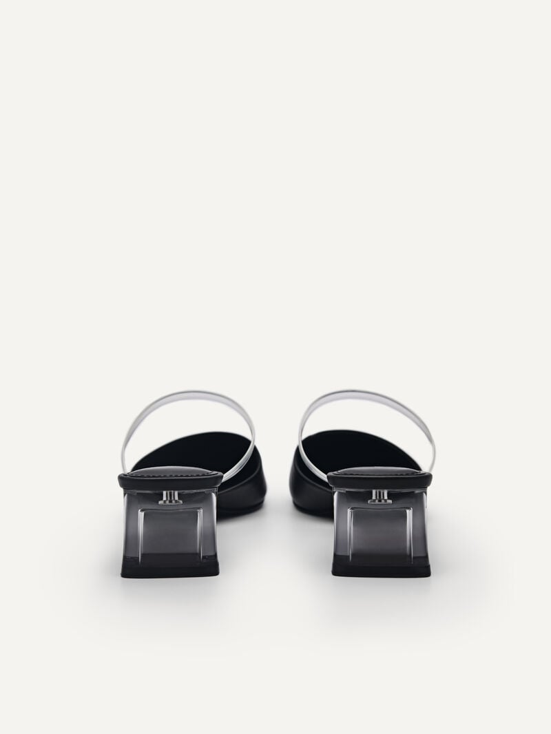 Pedro Megan Women Mules Black | Q9Q-1435