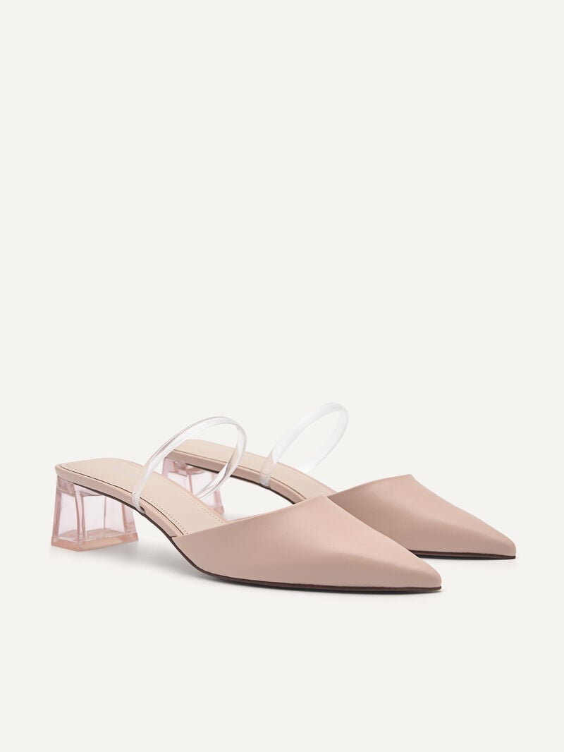 Pedro Megan Women Mules Nude | Q9Q-1437