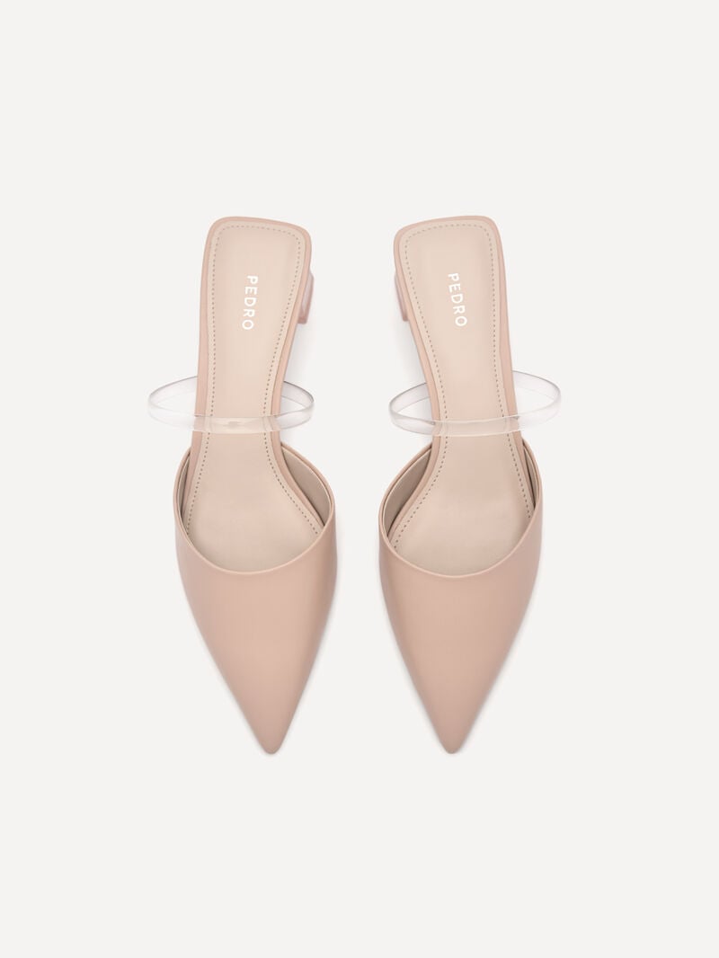 Pedro Megan Women Mules Nude | Q9Q-1437