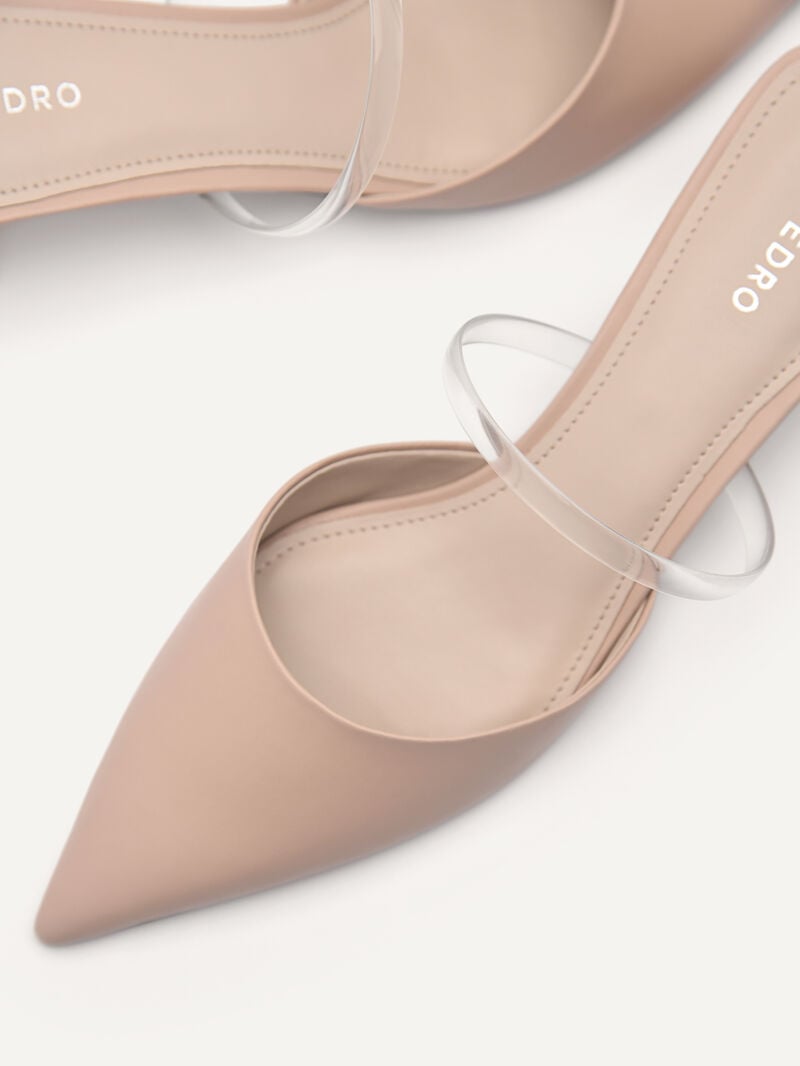 Pedro Megan Women Mules Nude | Q9Q-1437