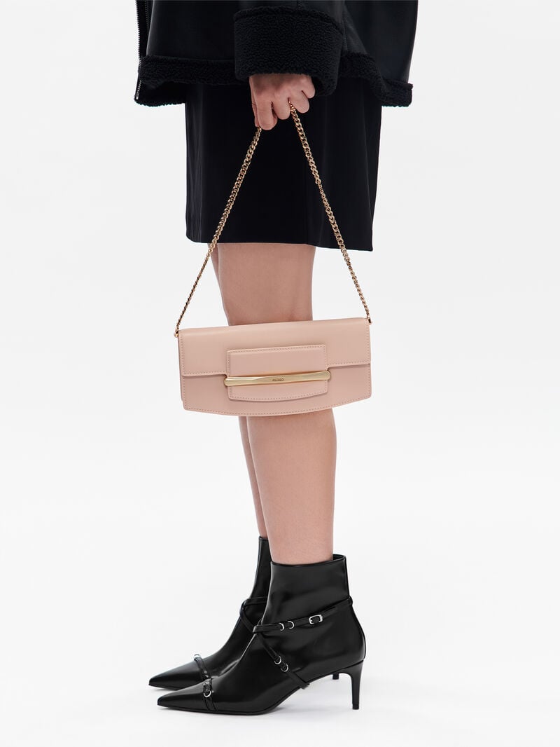 Pedro Mindy Mini Bags Women Clutches Nude | Q9Q-1166