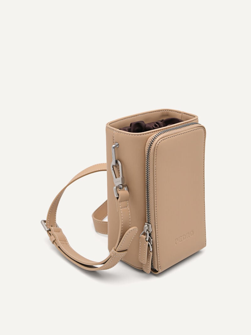 Pedro Mini Crossbody Bags Men Small Bags Camel | Q9Q-1163