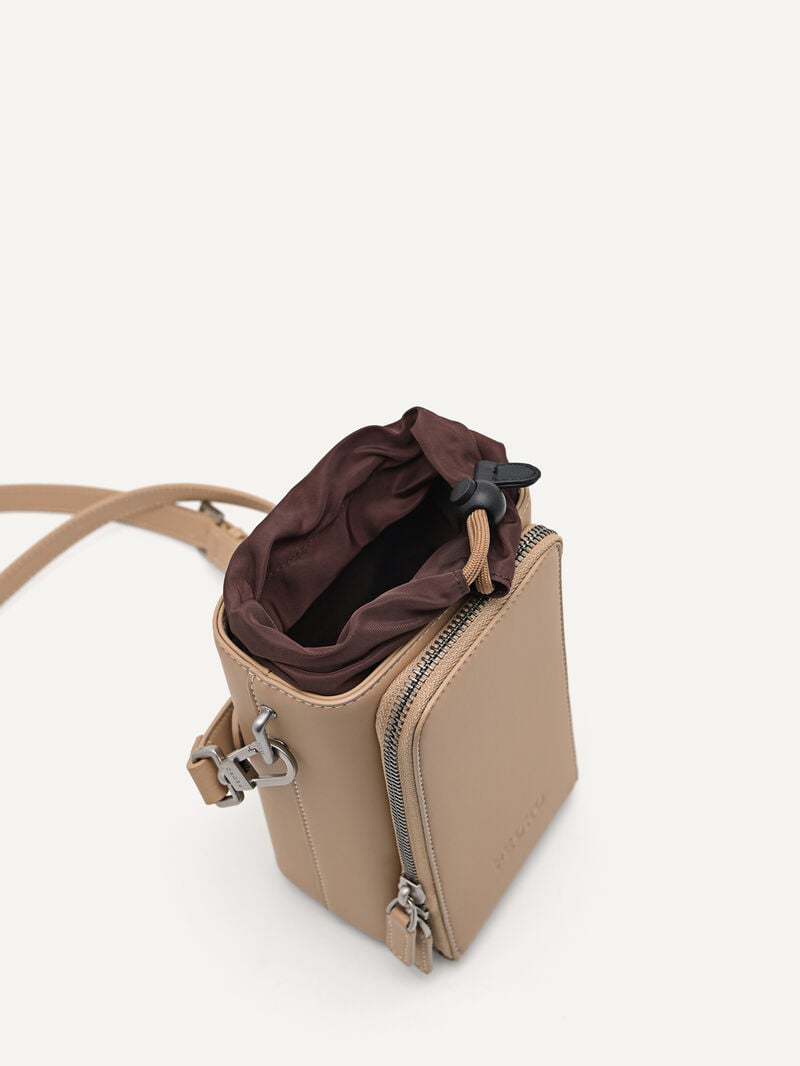 Pedro Mini Crossbody Bags Men Small Bags Camel | Q9Q-1163