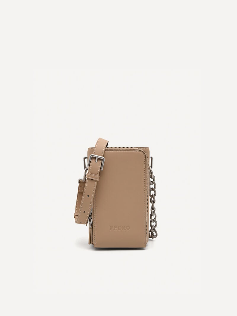 Pedro Mini Crossbody Bags Men Small Bags Camel | Q9Q-1163