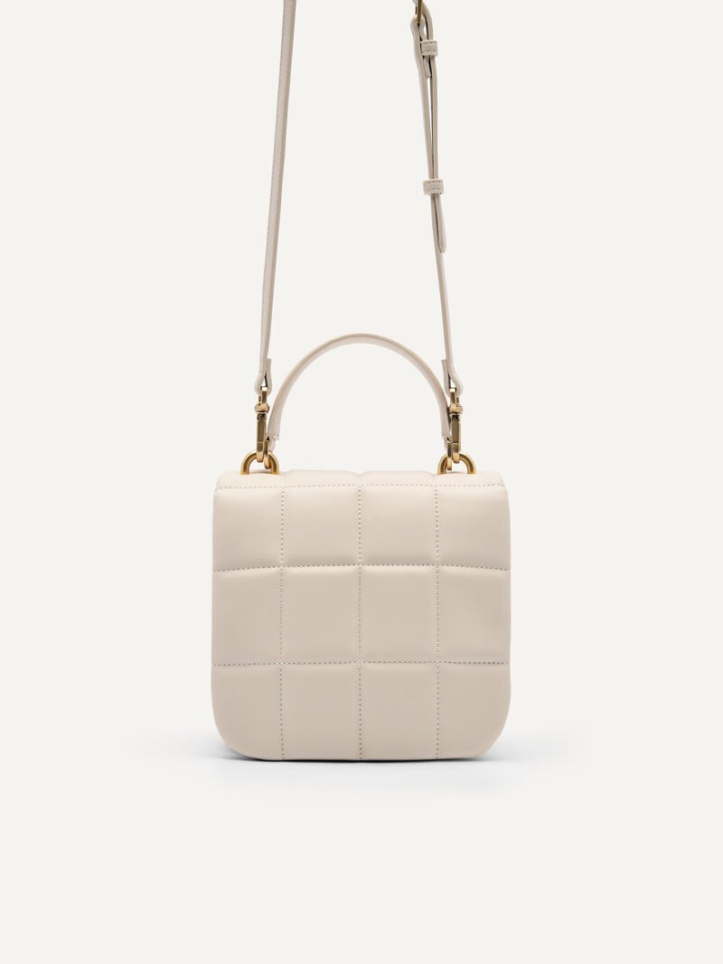 Pedro Mini Quilted Bags Women Shoulder Bags Beige | Q9Q-1161