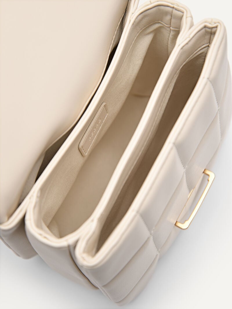 Pedro Mini Quilted Bags Women Shoulder Bags Beige | Q9Q-1161