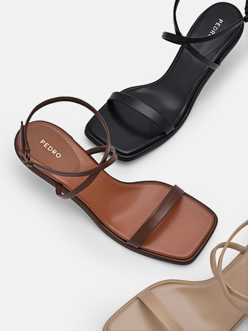 Pedro Myra Women Heel Sandals Sand | Q9Q-1427