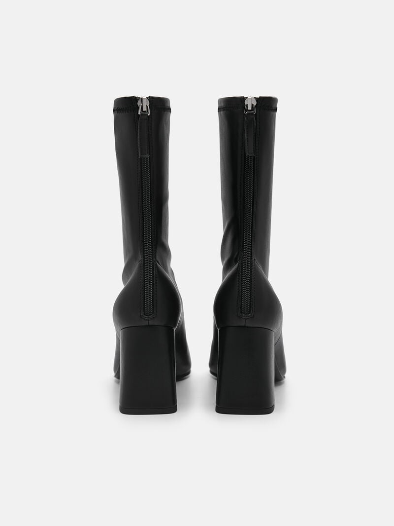 Pedro Natasha Boots Women Ankle Boots Black | Q9Q-1338