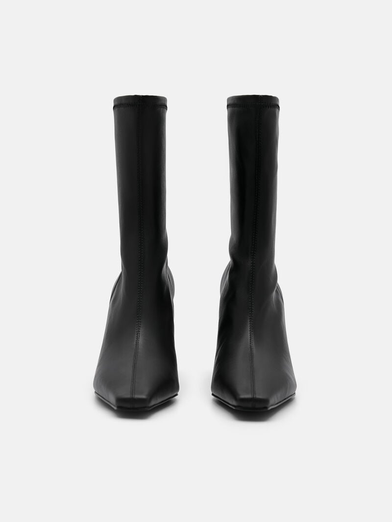 Pedro Natasha Boots Women Ankle Boots Black | Q9Q-1338