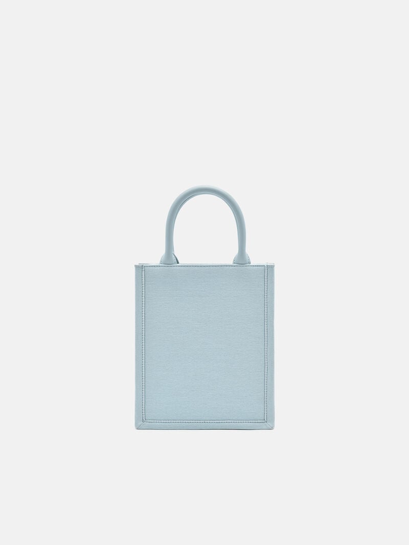 Pedro Nica Canvas Bags Women Totes Light Blue | Q9Q-1129
