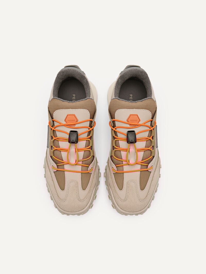 Pedro Node Women Sneakers Taupe | Q9Q-1656