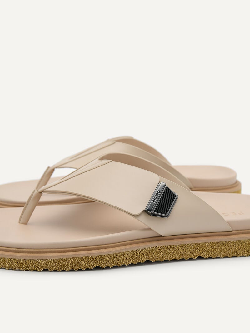 Pedro Norman Thong Men Sandals Sand | Q9Q-1655