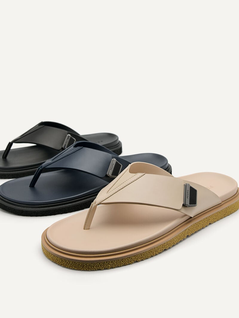 Pedro Norman Thong Men Sandals Sand | Q9Q-1655