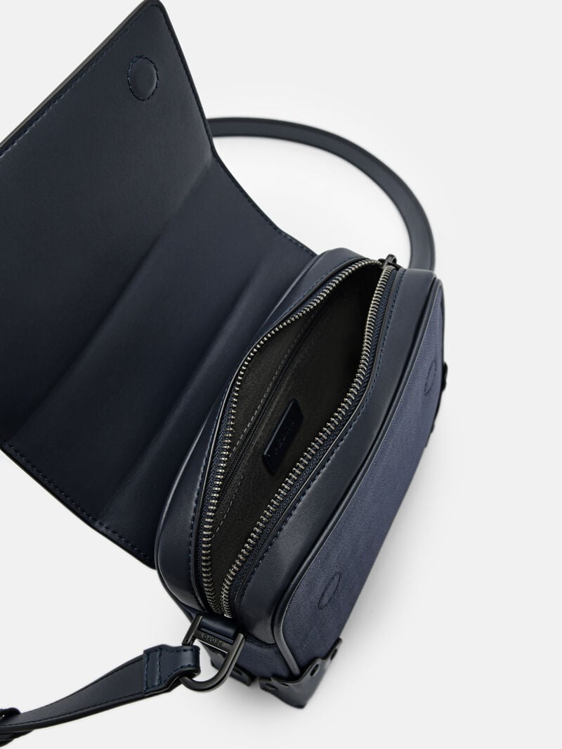 Pedro Norton Boxy Bags Men Sling Bags Navy | Q9Q-1125