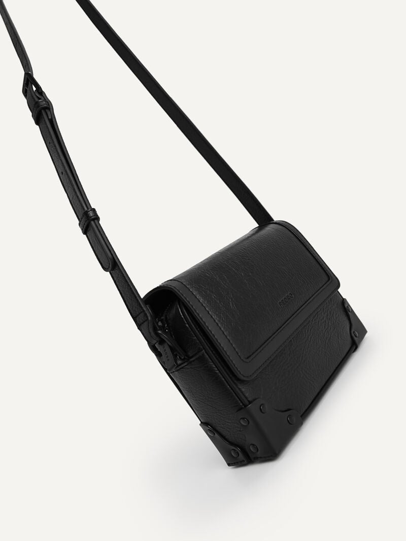Pedro Norton Boxy Sling Bags Men Small Bags Black | Q9Q-1122