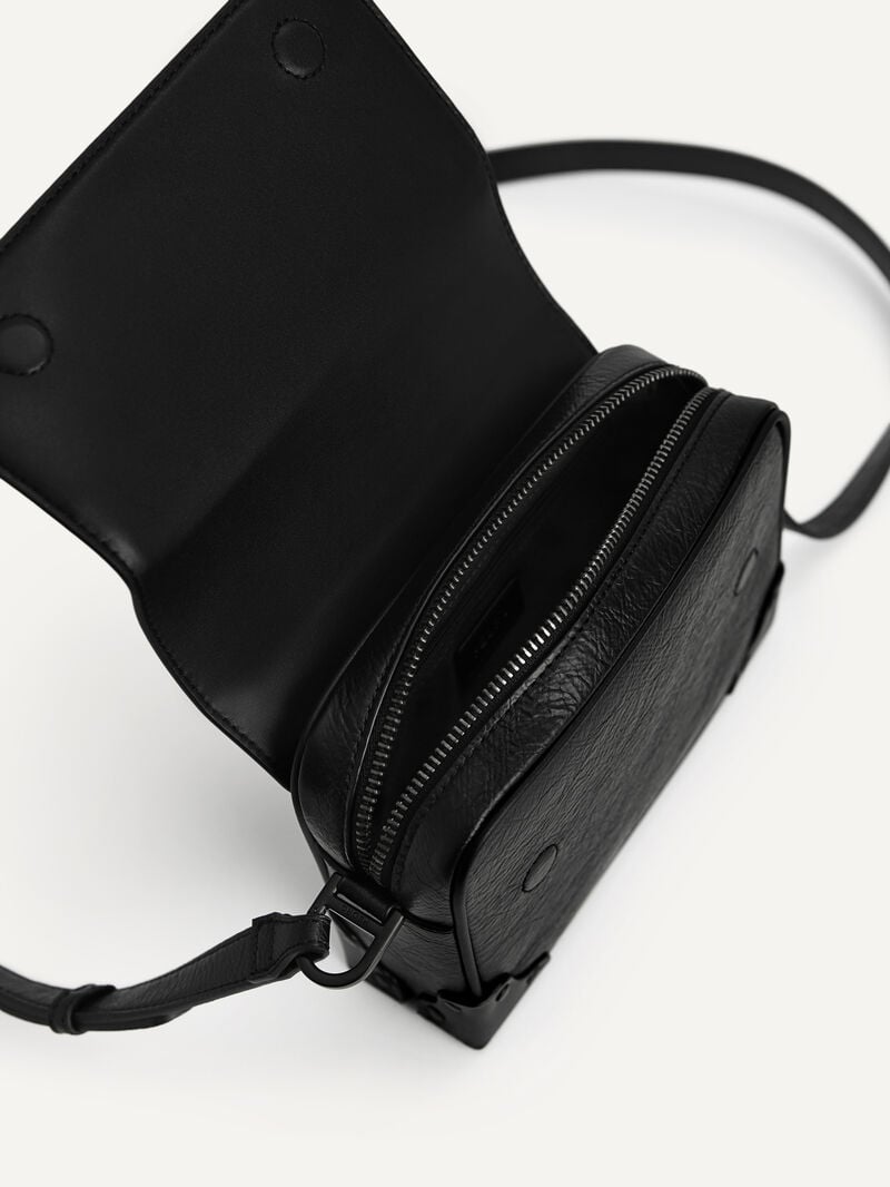 Pedro Norton Boxy Sling Bags Men Small Bags Black | Q9Q-1122