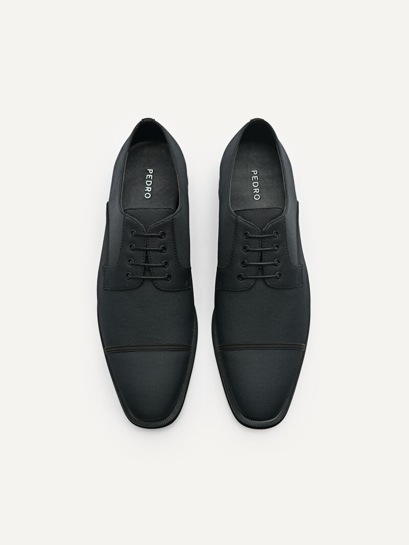 Pedro Nylon Shoes Men Derby Shoes Black | Q9Q-1645
