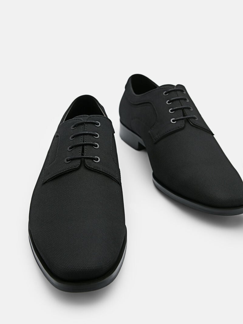 Pedro Nylon Shoes Men Derby Shoes Black | Q9Q-1643