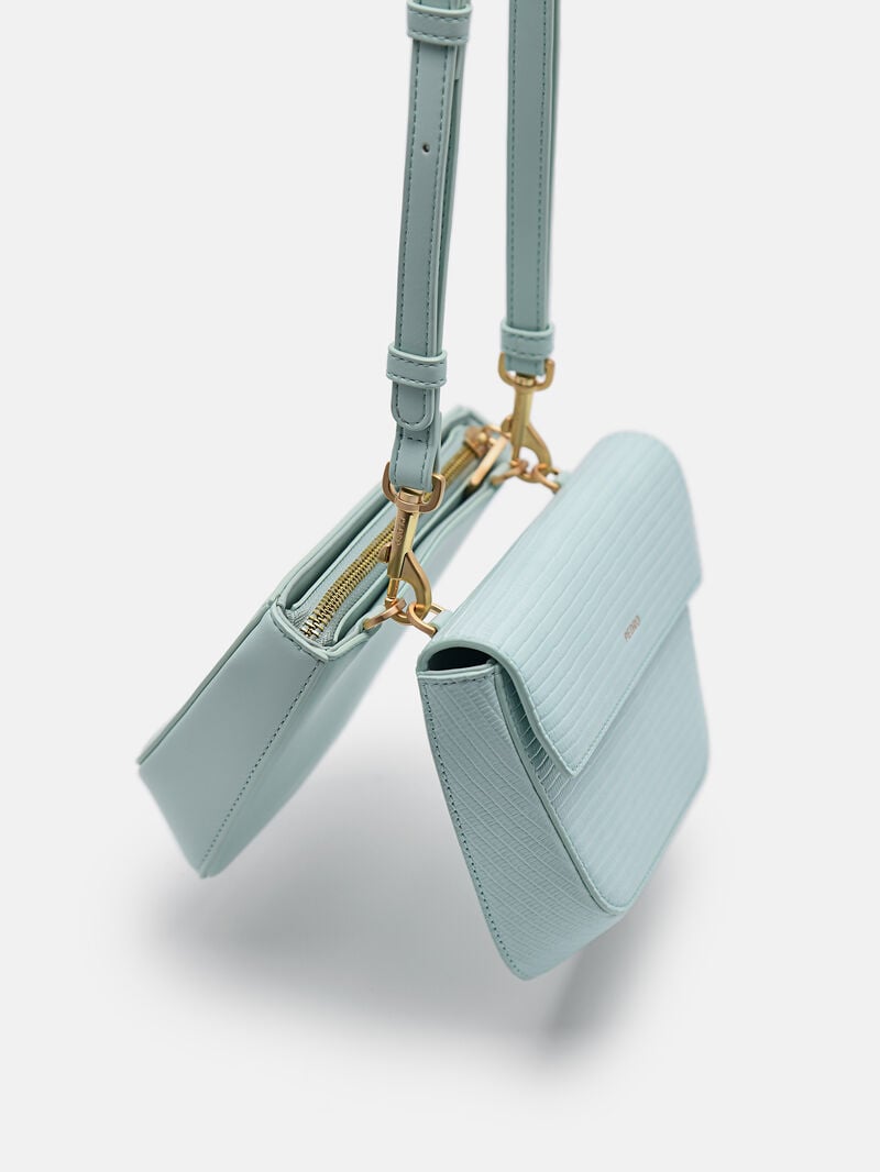 Pedro Olivia Bags Women Shoulder Bags Aqua | Q9Q-1113