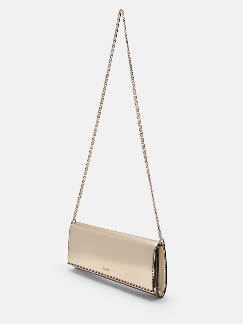 Pedro Oriana Bags Women Clutches Gold | Q9Q-1110