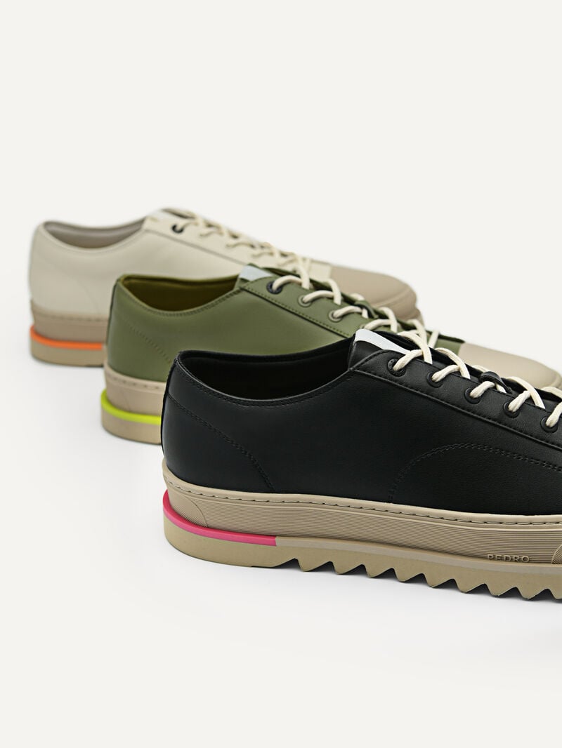 Pedro Owen Sneakers Men Court Sneakers Black | Q9Q-1636