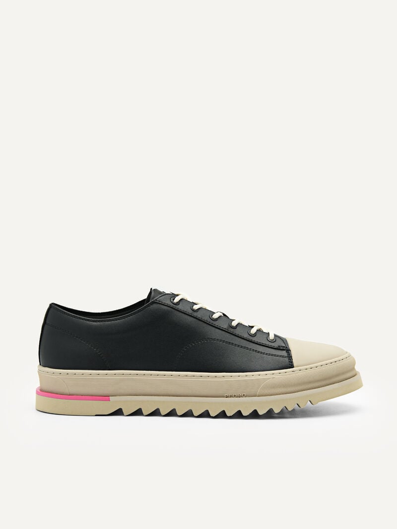 Pedro Owen Sneakers Men Court Sneakers Black | Q9Q-1636