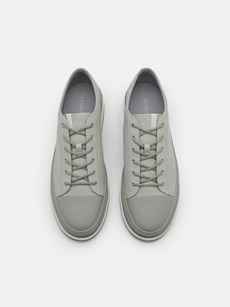 Pedro Owen Sneakers Men Court Sneakers Light Grey | Q9Q-1638