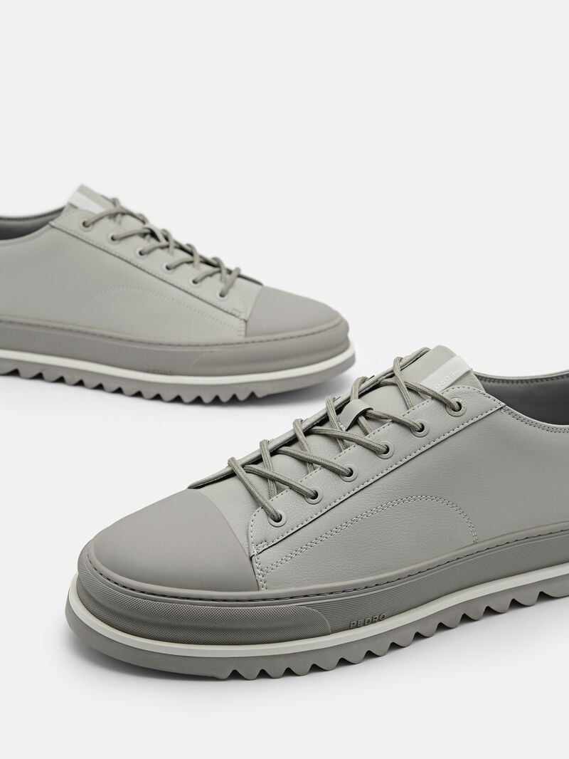 Pedro Owen Sneakers Men Court Sneakers Light Grey | Q9Q-1638