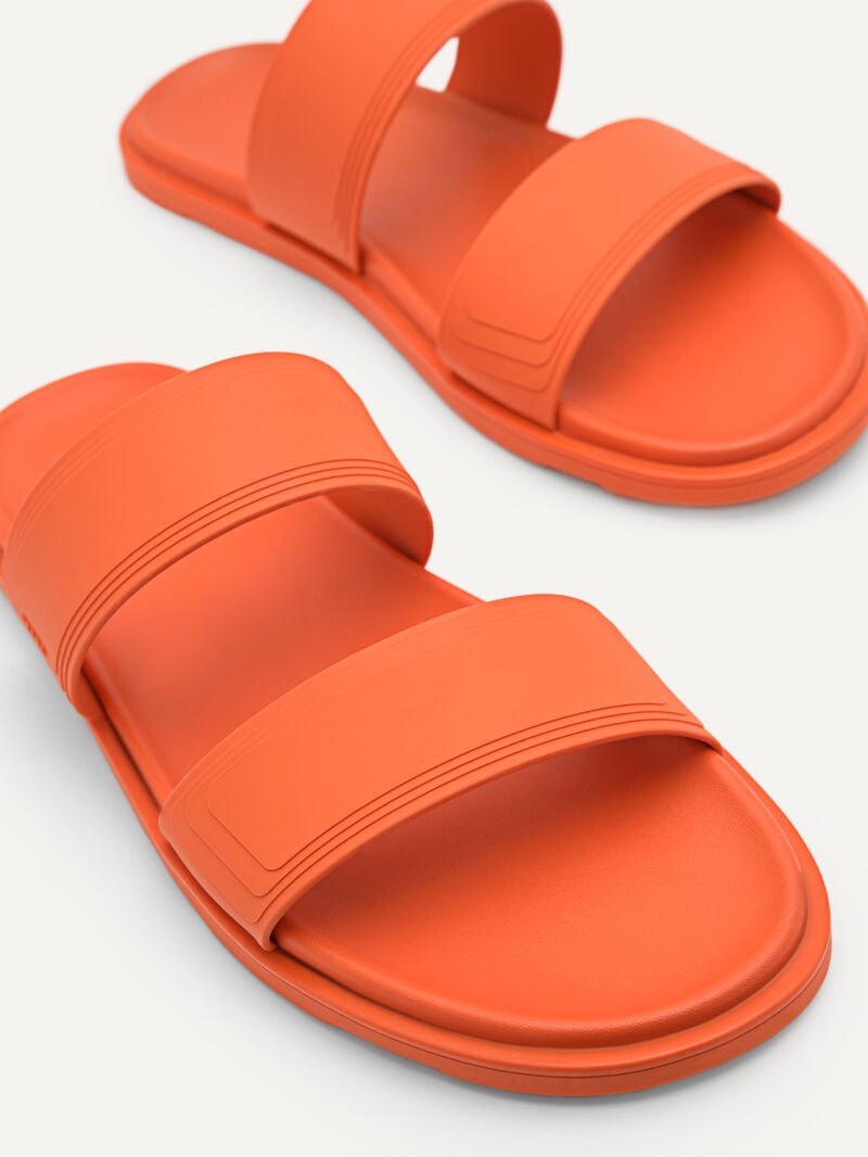 Pedro Pascal Slide Men Sandals Orange | Q9Q-1626