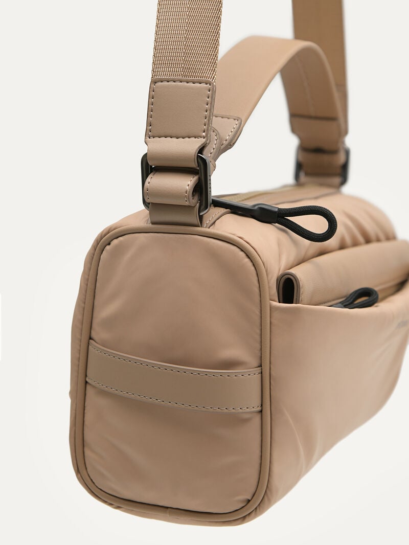 Pedro Plush Nylon Sling Bags Men Small Bags Sand | Q9Q-1106