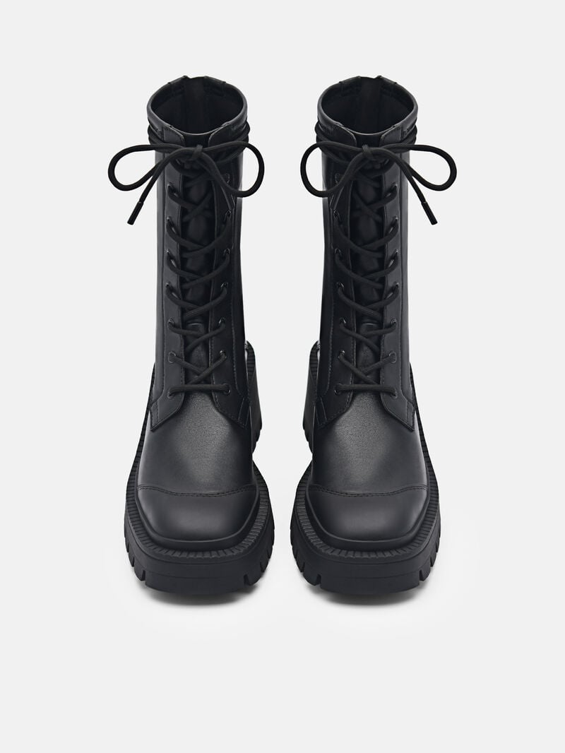Pedro Poppy Boots Women Ankle Boots Black | Q9Q-1334